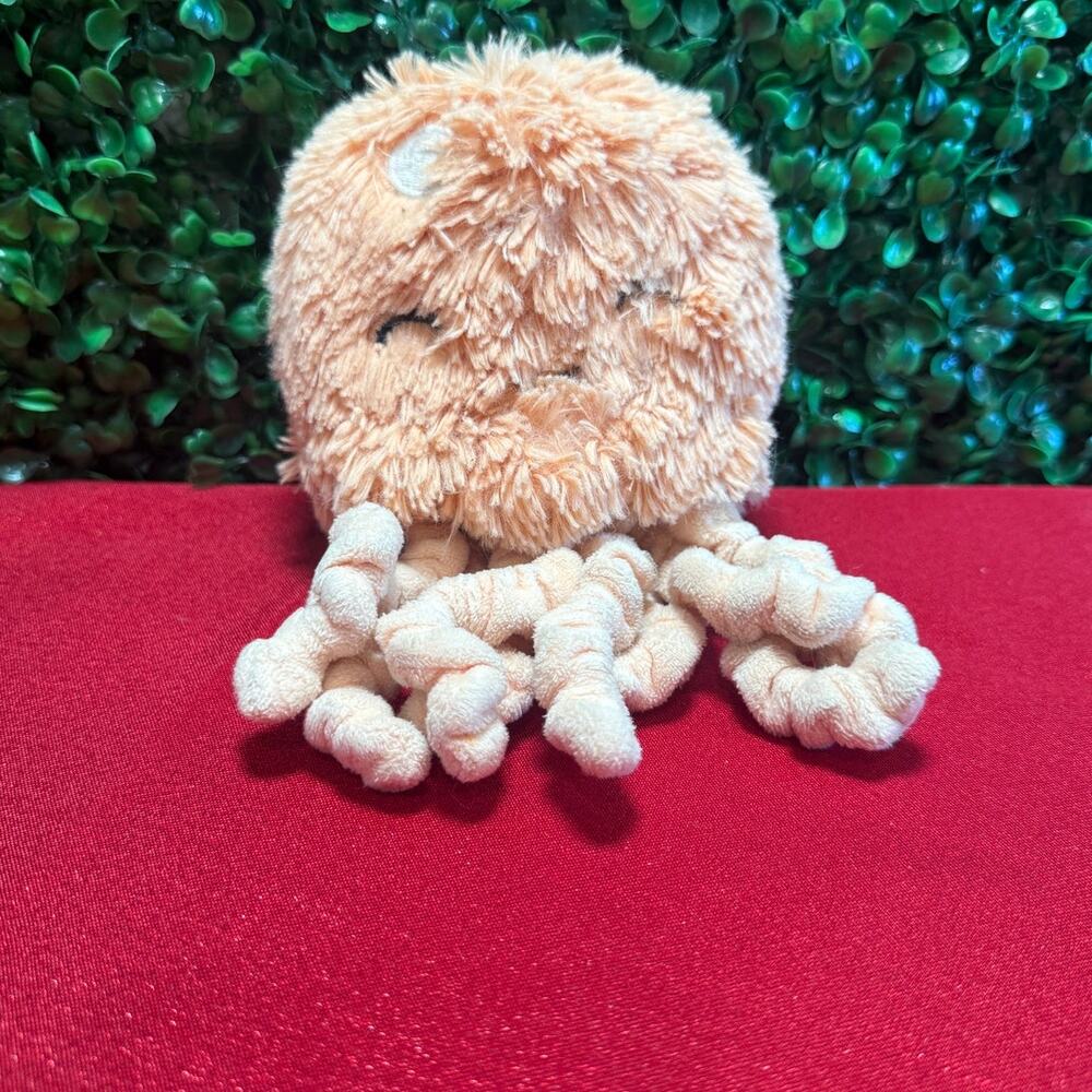 Slumberkins Mini Jellyfish Plush Orange 9" Stuffed Animal Snuggler
